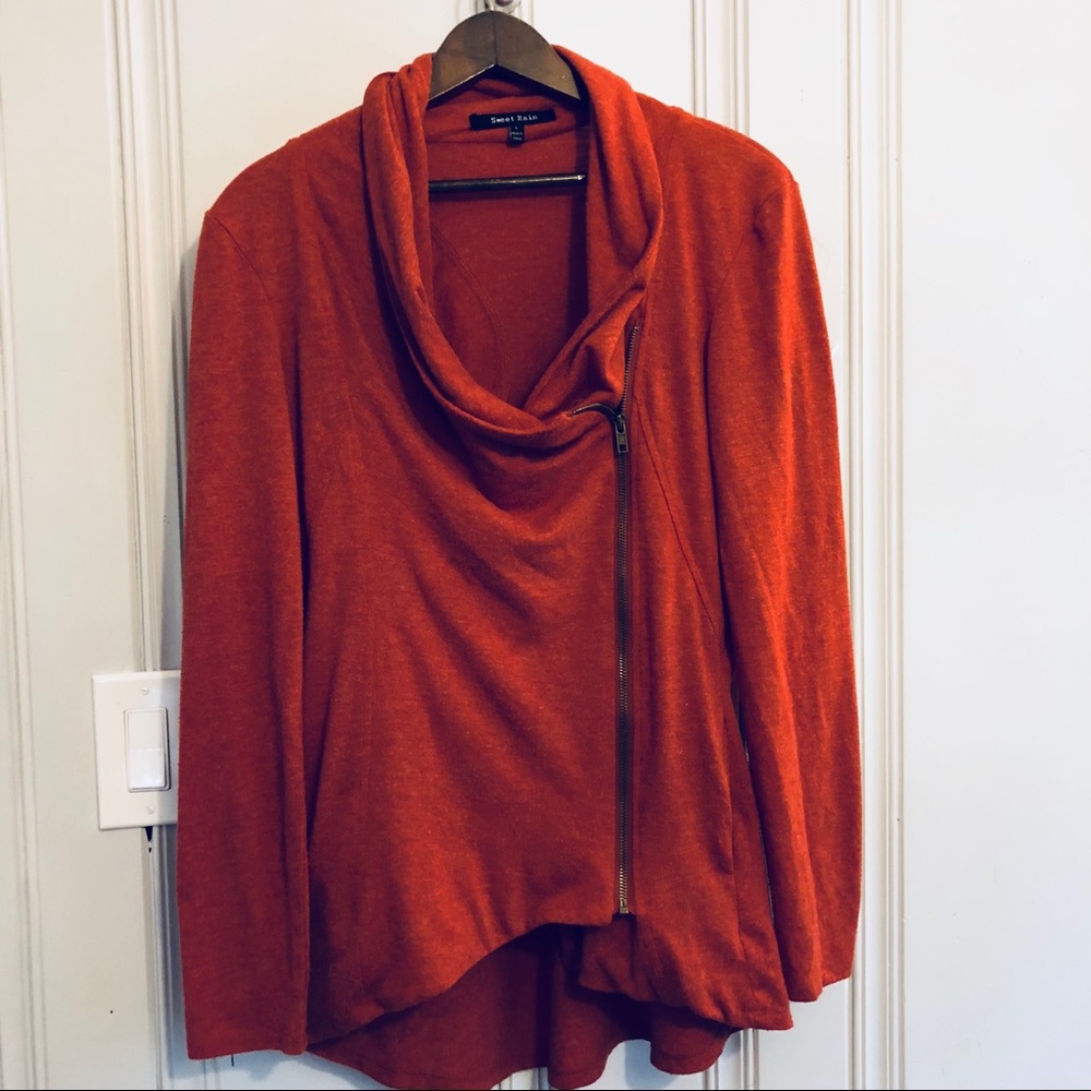 ModCloth Cardigan Airport Greeting L